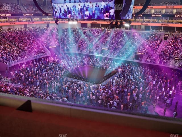 Chase Center - Section Theater Box 3 Seat View