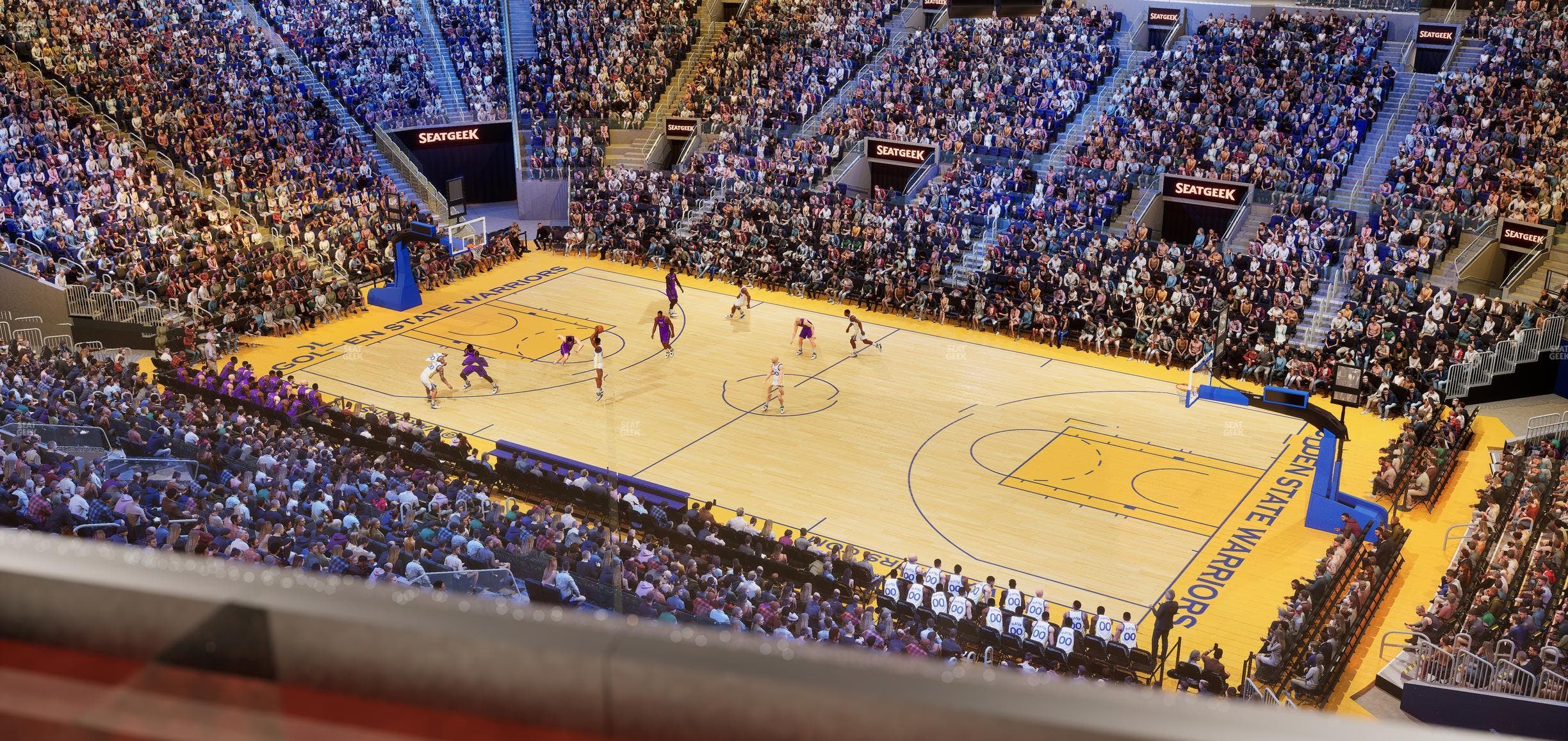 Chase Center - Section Theater Box 3 Seat View