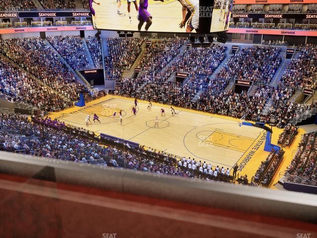 Chase Center - Section Theater Box 3 Seat View