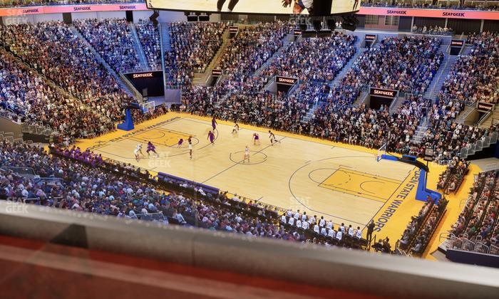 Chase Center - Section Theater Box 3 Seat View