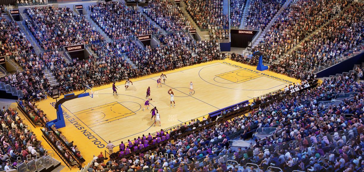 Chase Center - Section Theater Box 30 Seat View