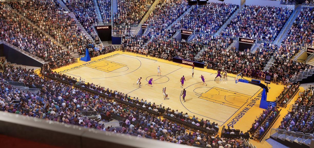 Chase Center - Section Theater Box 32 Seat View