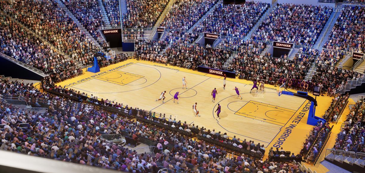 Chase Center - Section Theater Box 33 Seat View