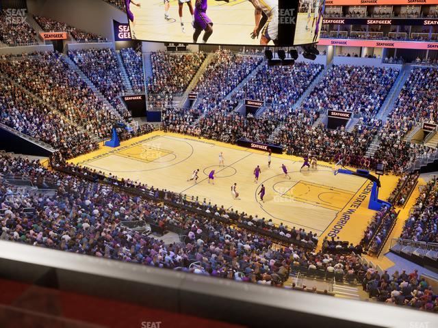 Chase Center - Section Theater Box 33 Seat View