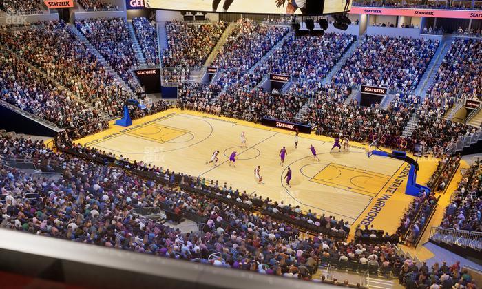 Chase Center - Section Theater Box 33 Seat View