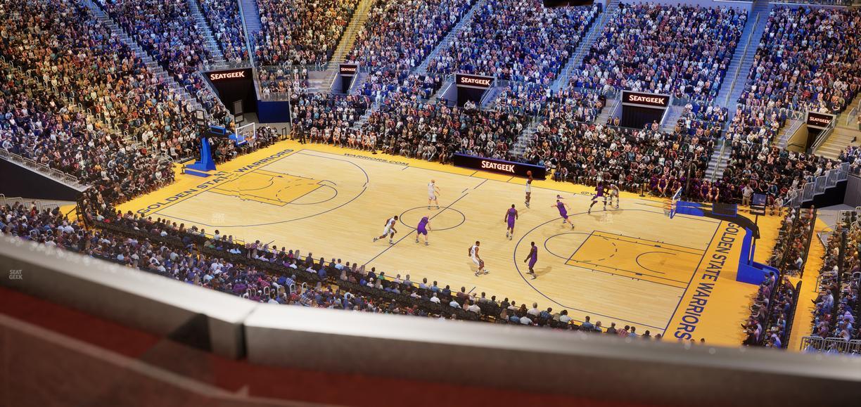 Chase Center - Section Theater Box 35 Seat View