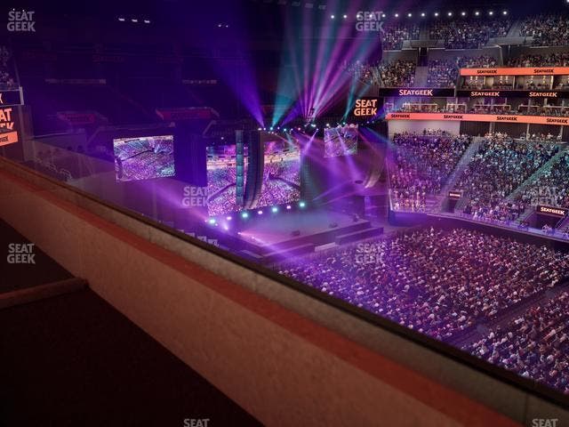 Chase Center - Section Theater Box 36 Seat View