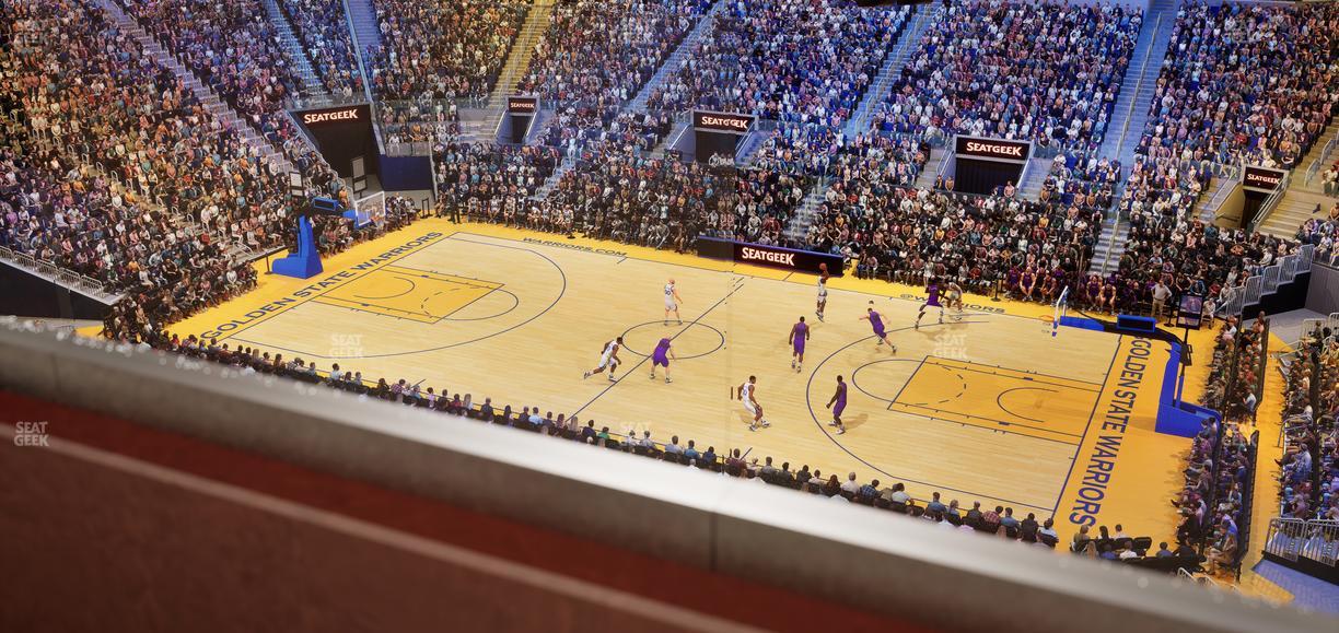 Chase Center - Section Theater Box 36 Seat View