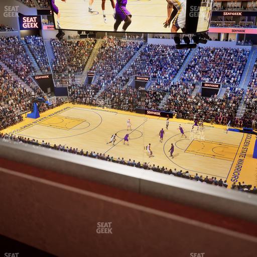 Chase Center - Section Theater Box 36 Seat View