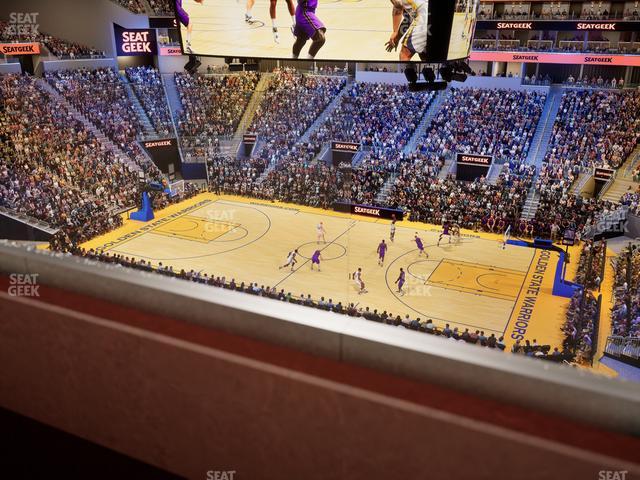 Chase Center - Section Theater Box 36 Seat View