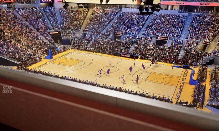 Chase Center - Section Theater Box 36 Seat View