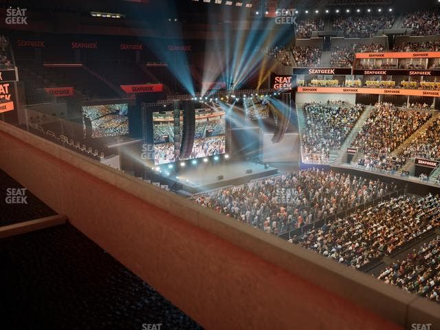 Chase Center - Section Theater Box 36 Seat View
