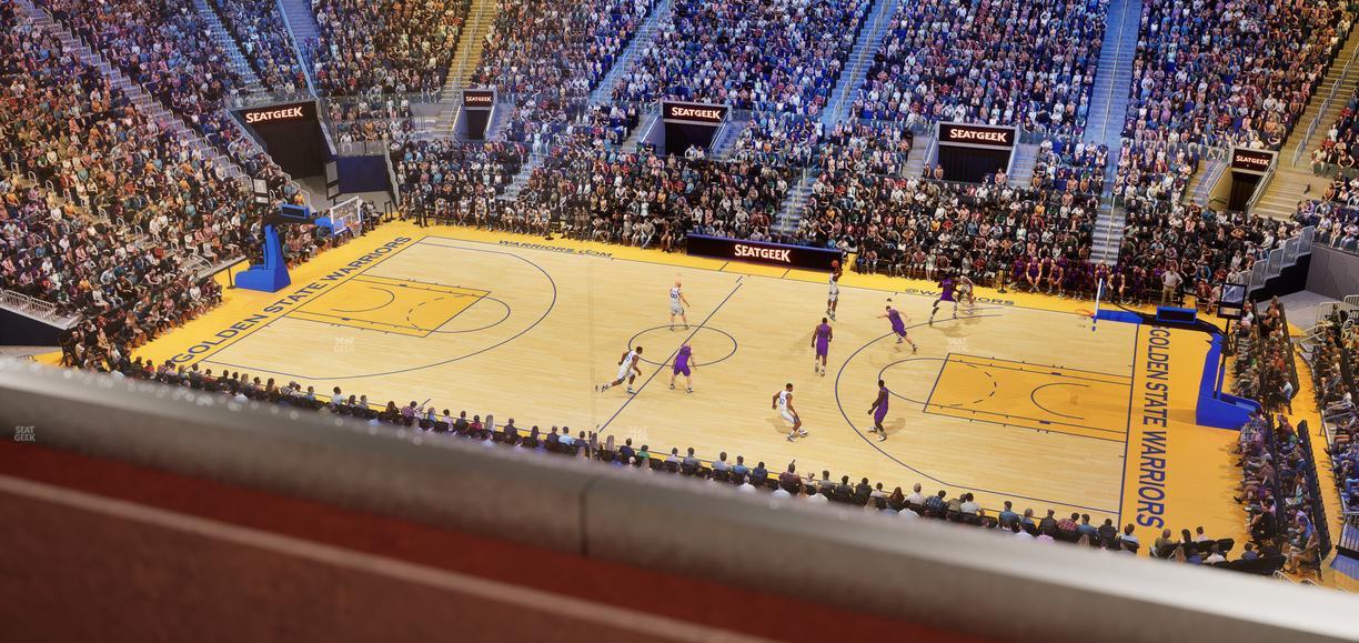 Chase Center - Section Theater Box 38 Seat View