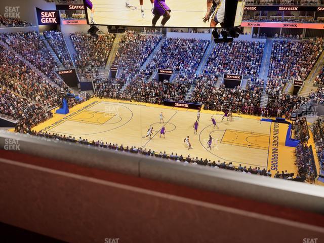 Chase Center - Section Theater Box 38 Seat View