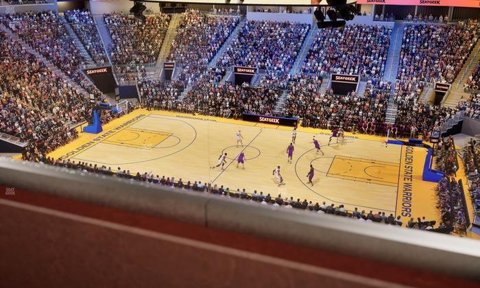 Chase Center - Section Theater Box 38 Seat View