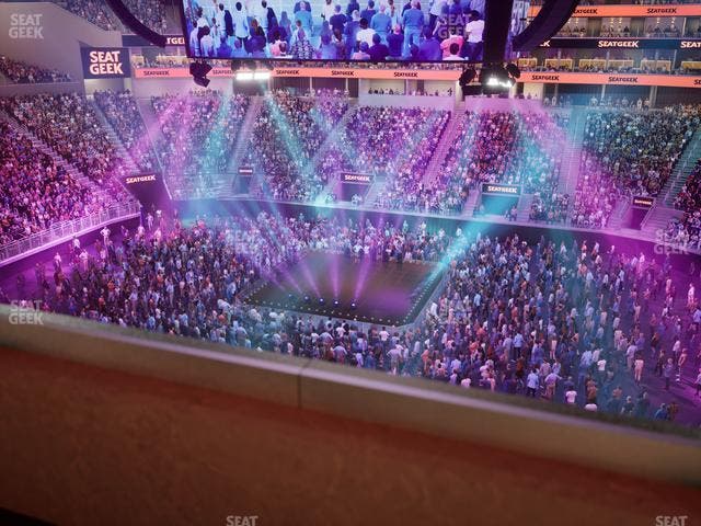 Chase Center - Section Theater Box 38 Seat View