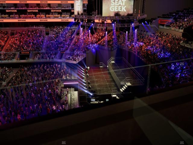 Chase Center - Section Theater Box 4 Seat View