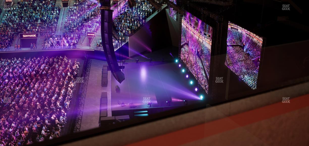 Chase Center - Section Theater Box 4 Seat View