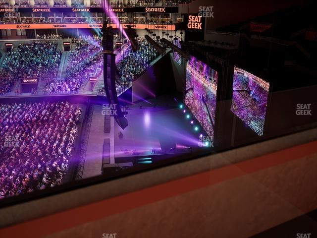 Chase Center - Section Theater Box 4 Seat View