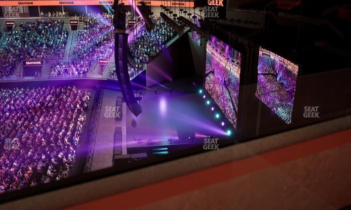 Chase Center - Section Theater Box 4 Seat View