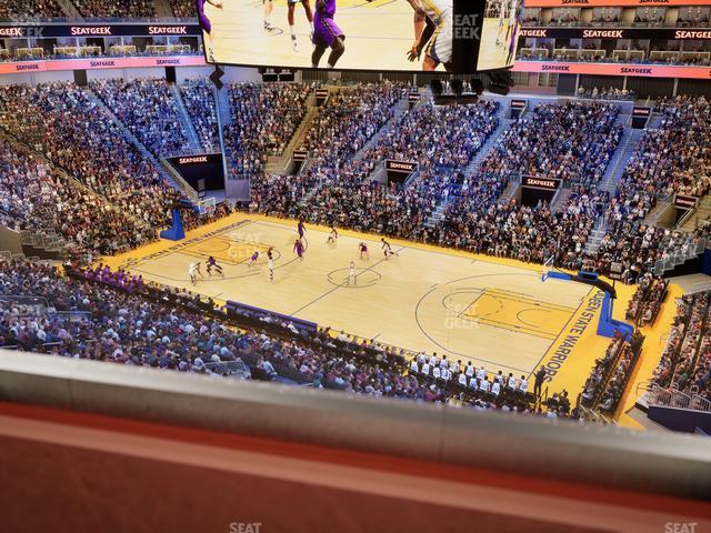 Chase Center - Section Theater Box 4 Seat View