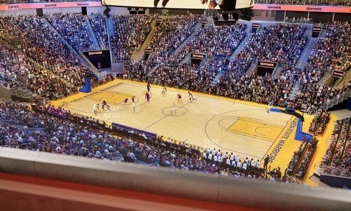 Chase Center - Section Theater Box 4 Seat View