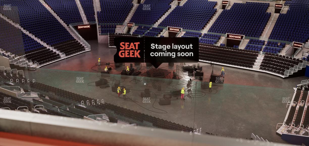 Chase Center - Section Theater Box 4 Seat View