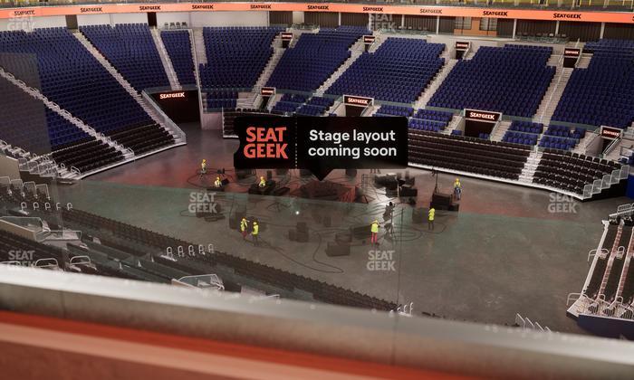 Chase Center - Section Theater Box 4 Seat View
