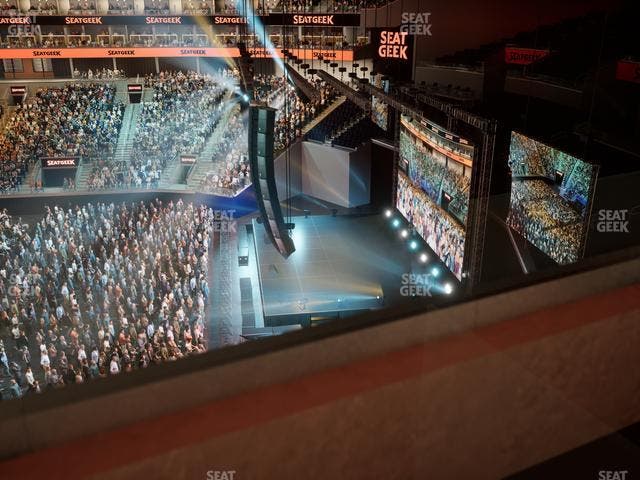 Chase Center - Section Theater Box 4 Seat View