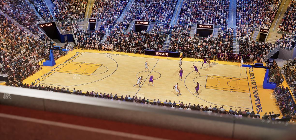 Chase Center - Section Theater Box 40 Seat View