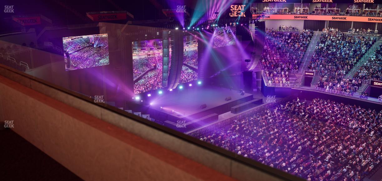 Chase Center - Section Theater Box 40 Seat View