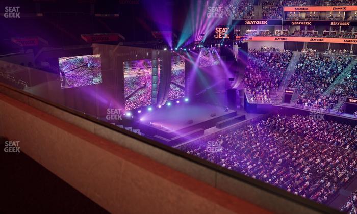 Chase Center - Section Theater Box 40 Seat View