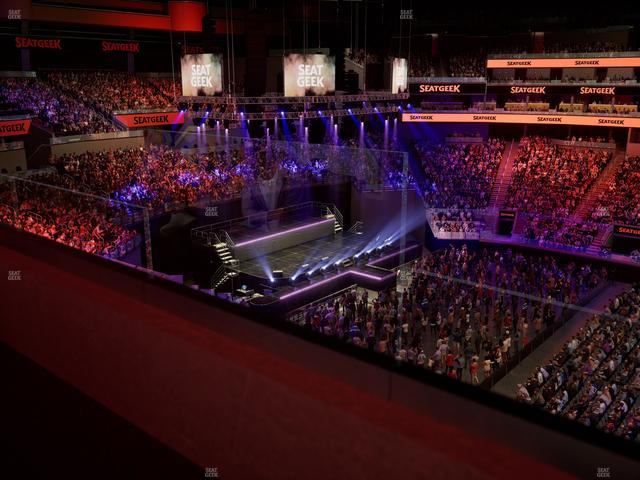 Chase Center - Section Theater Box 42 Seat View