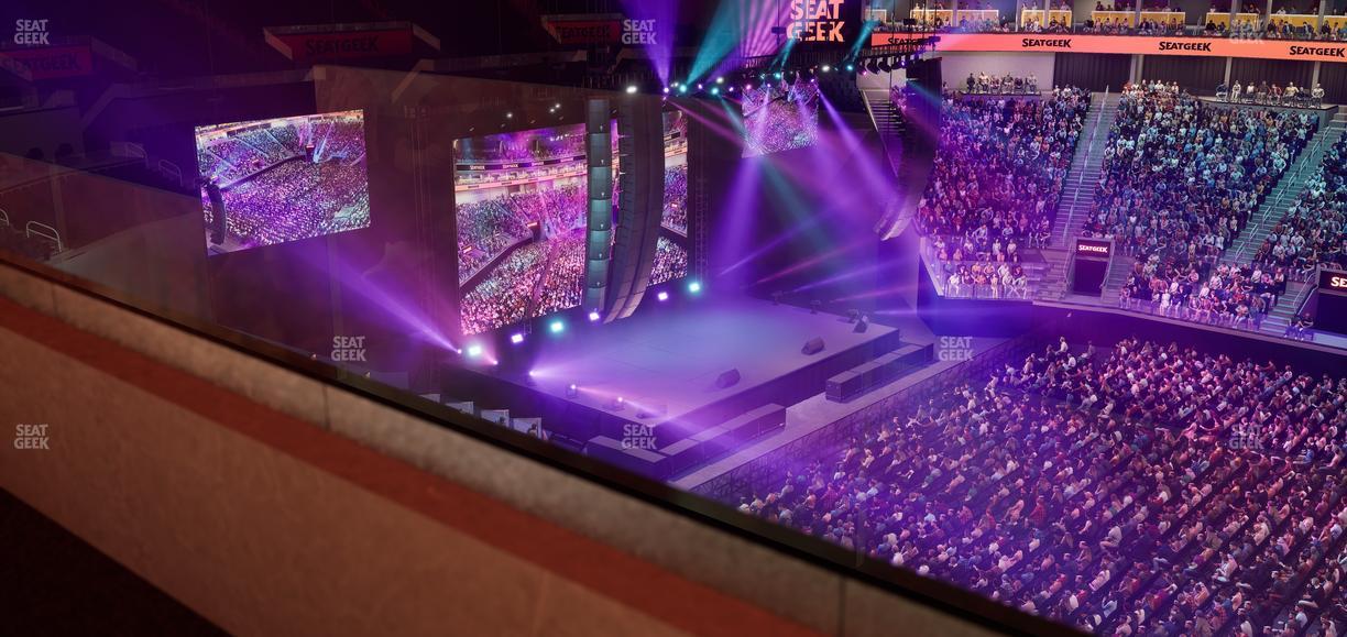 Chase Center - Section Theater Box 42 Seat View