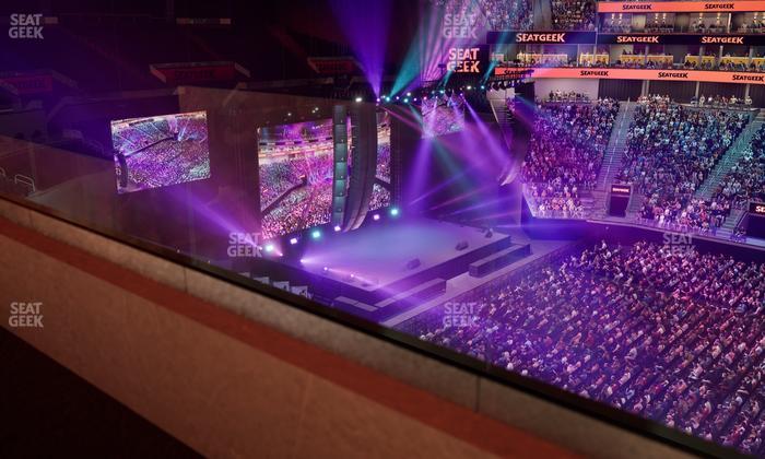 Chase Center - Section Theater Box 42 Seat View