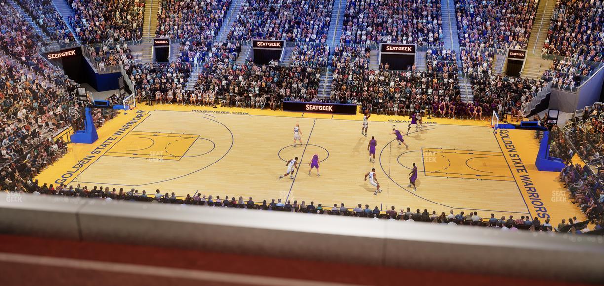 Chase Center - Section Theater Box 42 Seat View