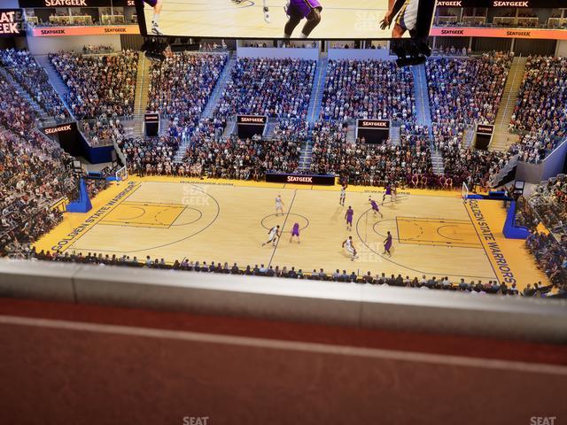 Chase Center - Section Theater Box 42 Seat View