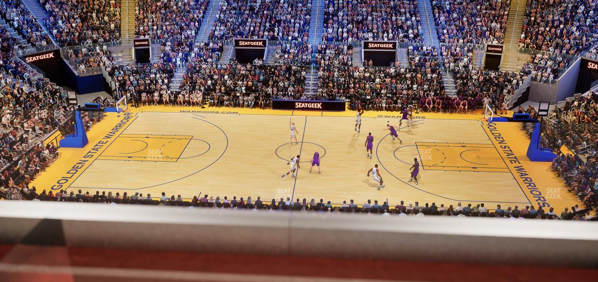 Chase Center - Section Theater Box 43 Seat View