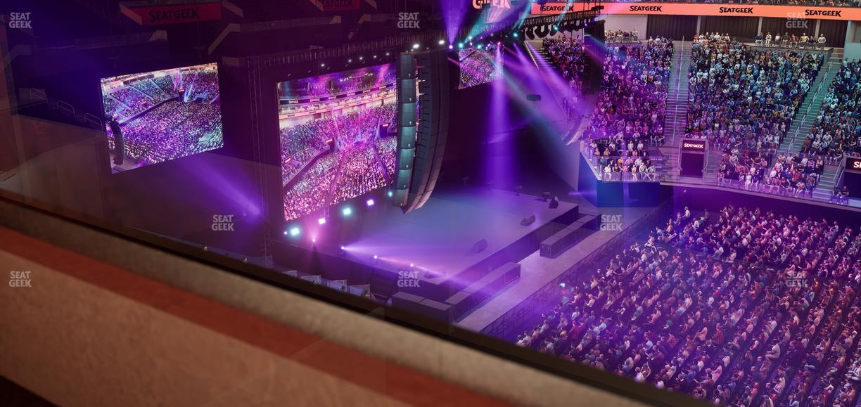 Chase Center - Section Theater Box 45 Seat View