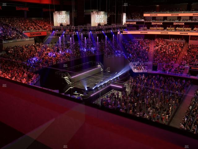 Chase Center - Section Theater Box 45 Seat View