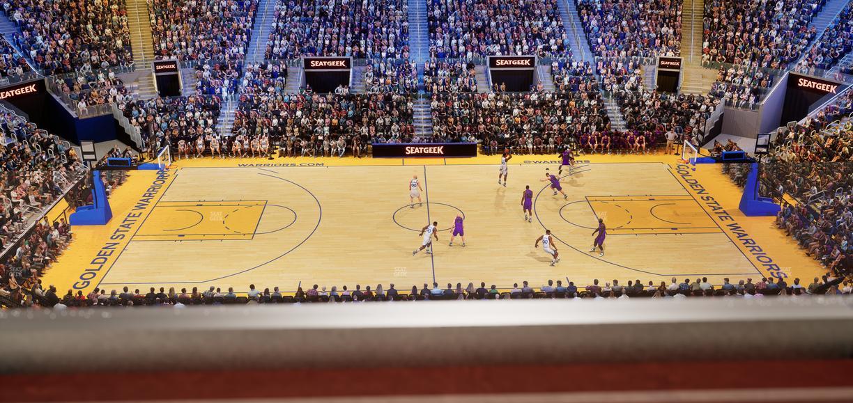 Chase Center - Section Theater Box 45 Seat View