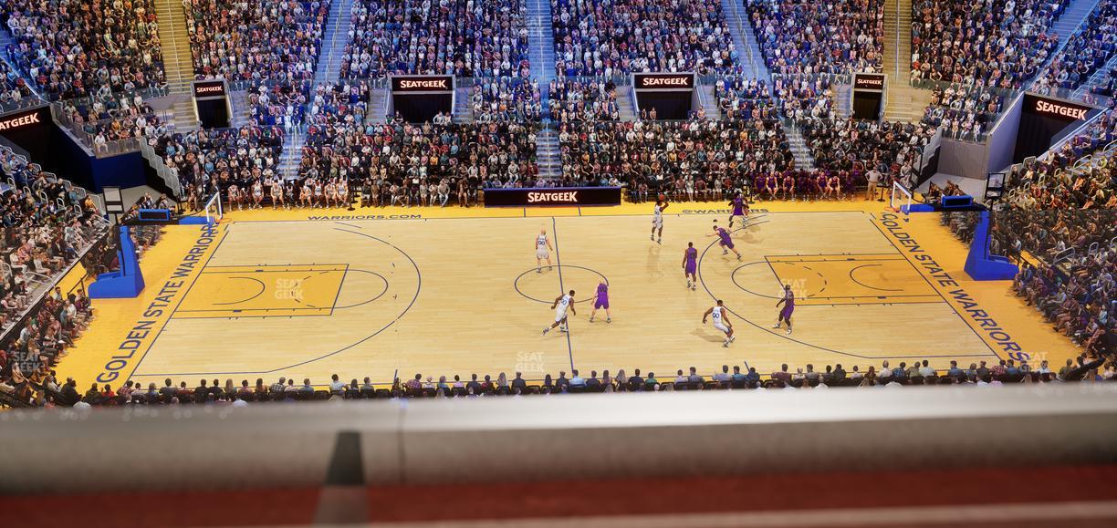 Chase Center - Section Theater Box 46 Seat View