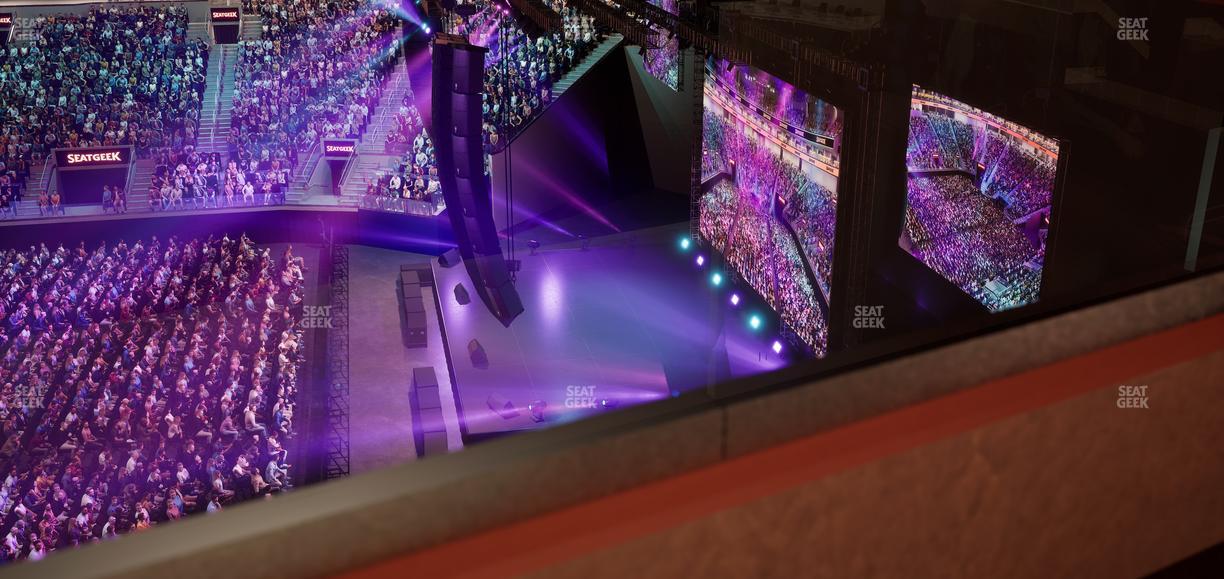 Chase Center - Section Theater Box 5 Seat View