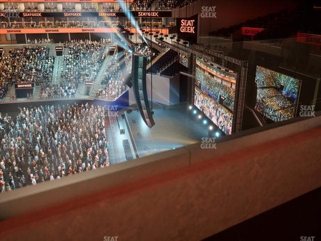 Chase Center - Section Theater Box 5 Seat View