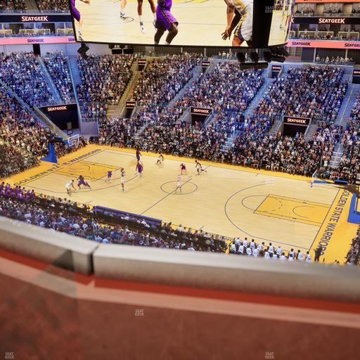 Chase Center - Section Theater Box 5 Seat View