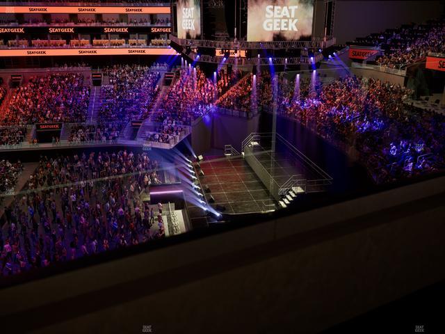 Chase Center - Section Theater Box 5 Seat View