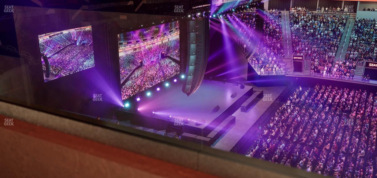 Chase Center - Section Theater Box 50 Seat View