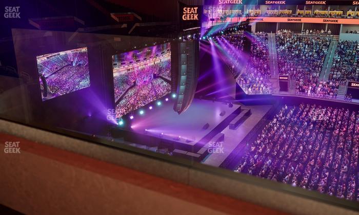 Chase Center - Section Theater Box 50 Seat View