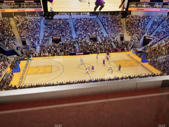 Chase Center - Section Theater Box 50 Seat View