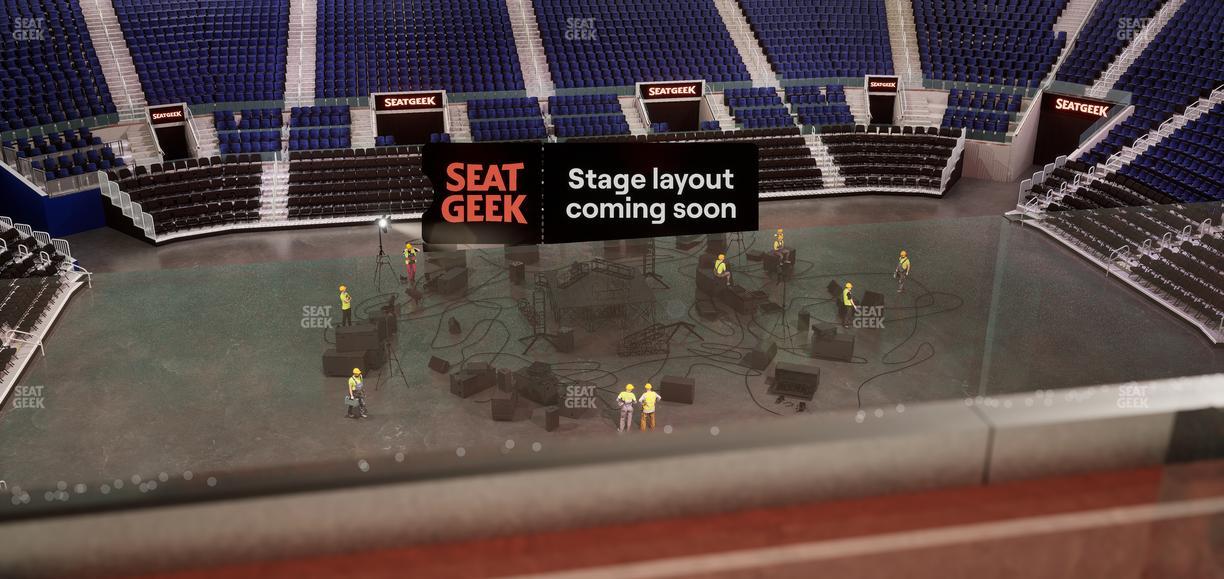 Chase Center - Section Theater Box 50 Seat View